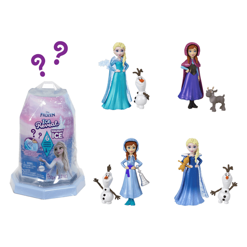 Muñeca Sorpresa Ice Reveal Hielo Mágico - Frozen en oferta outlet Colombia saldos a huevo