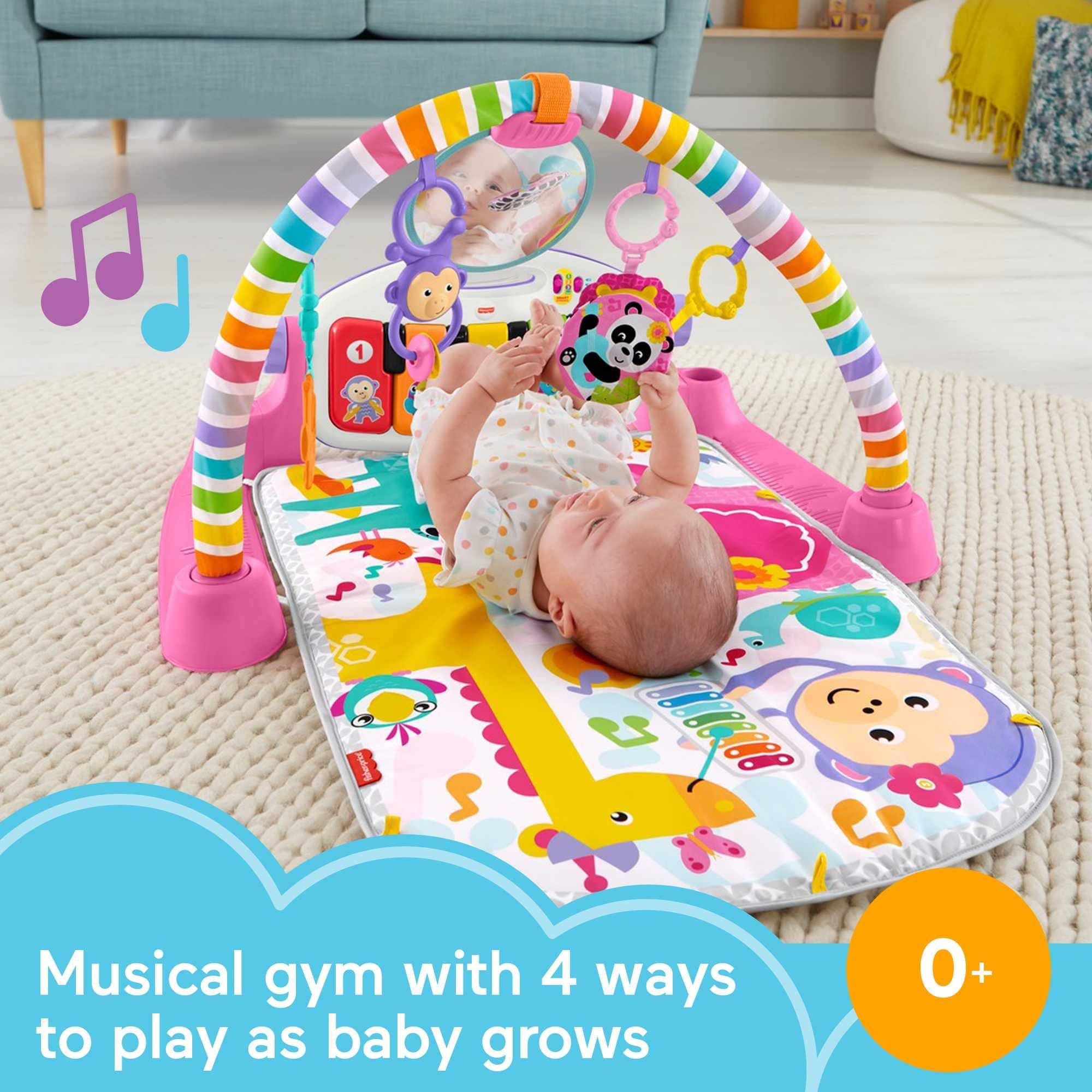 Gimnasio para bebé Deluxe Piano Pataditas Musicales – Fisher-Price