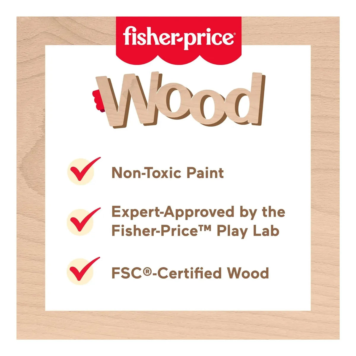 Tablero de Madera de Animales de Granja – Fisher Price en oferta outlet Colombia saldos a huevo