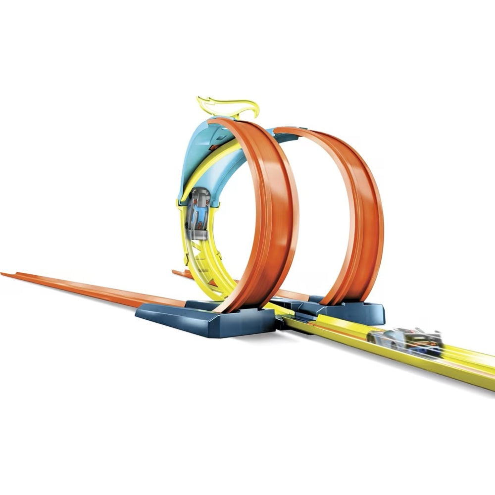 Hot Wheels Track Builder - Pack Doble Loop