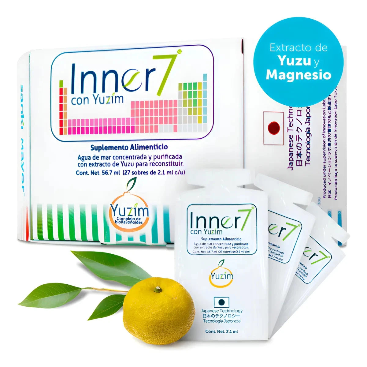 Sanki Inner 7 con Yuzim Caja 27 Sobres en oferta outlet Colombia saldos a huevo