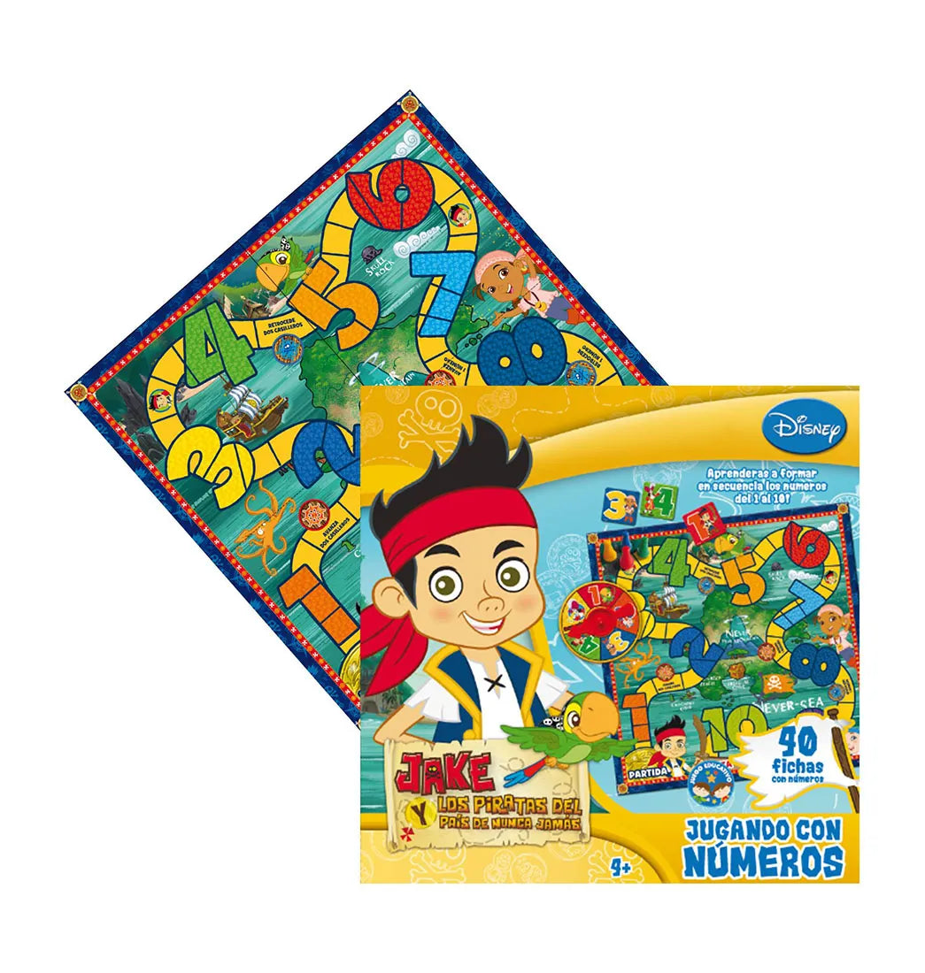 Disney Set Jake Jugando con Números