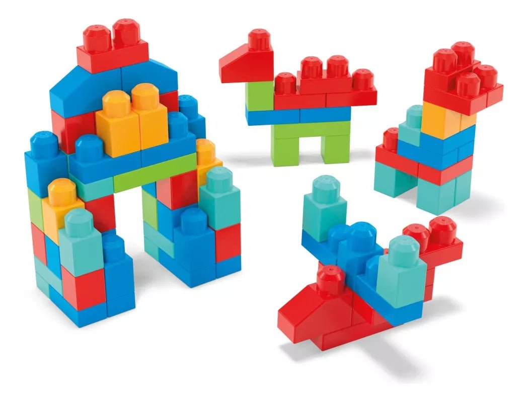 Juego de construcción Block Super Box 100 piezas - Mega Bloks - Saldos A Huevo