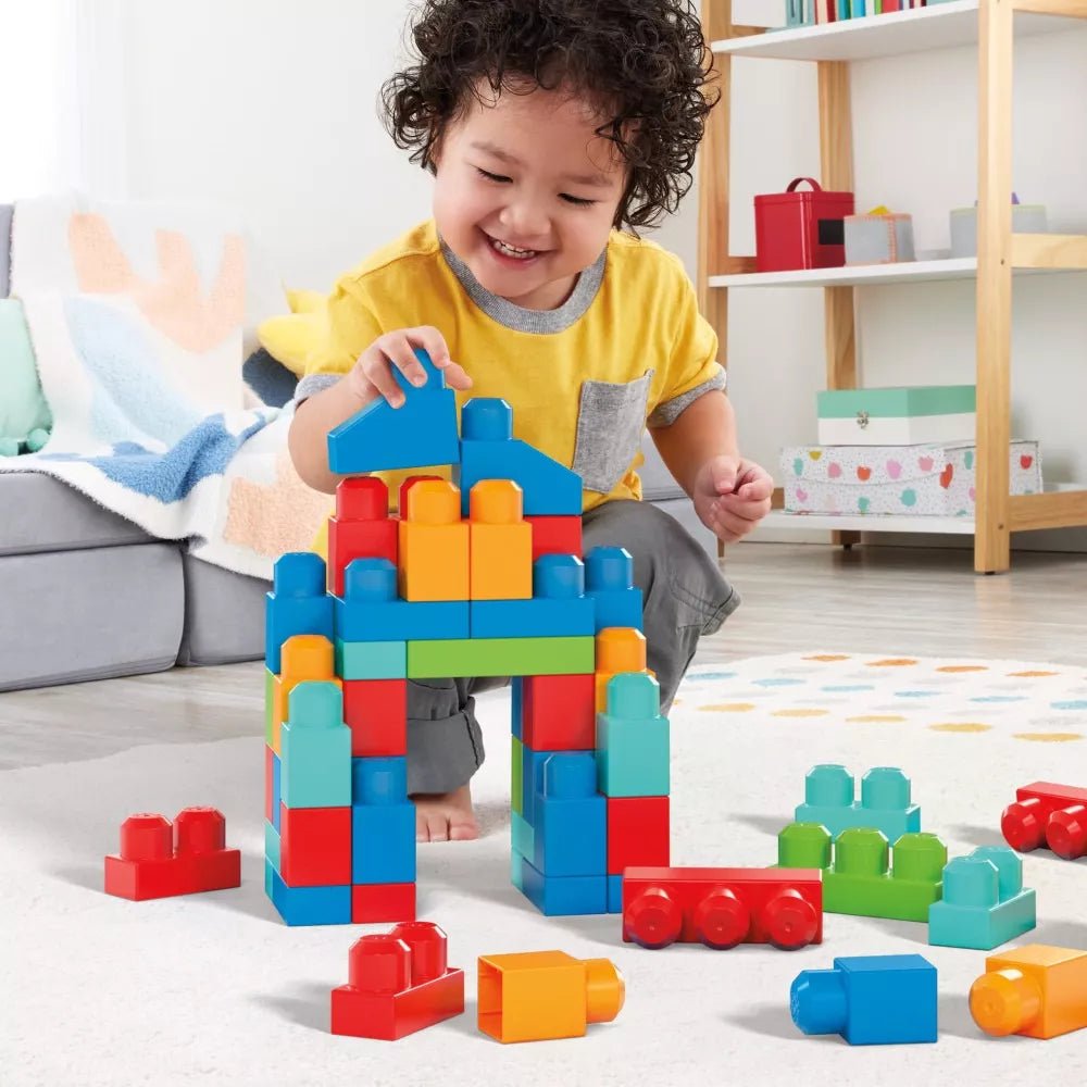 Juego de construcción Block Super Box 100 piezas - Mega Bloks - Saldos A Huevo