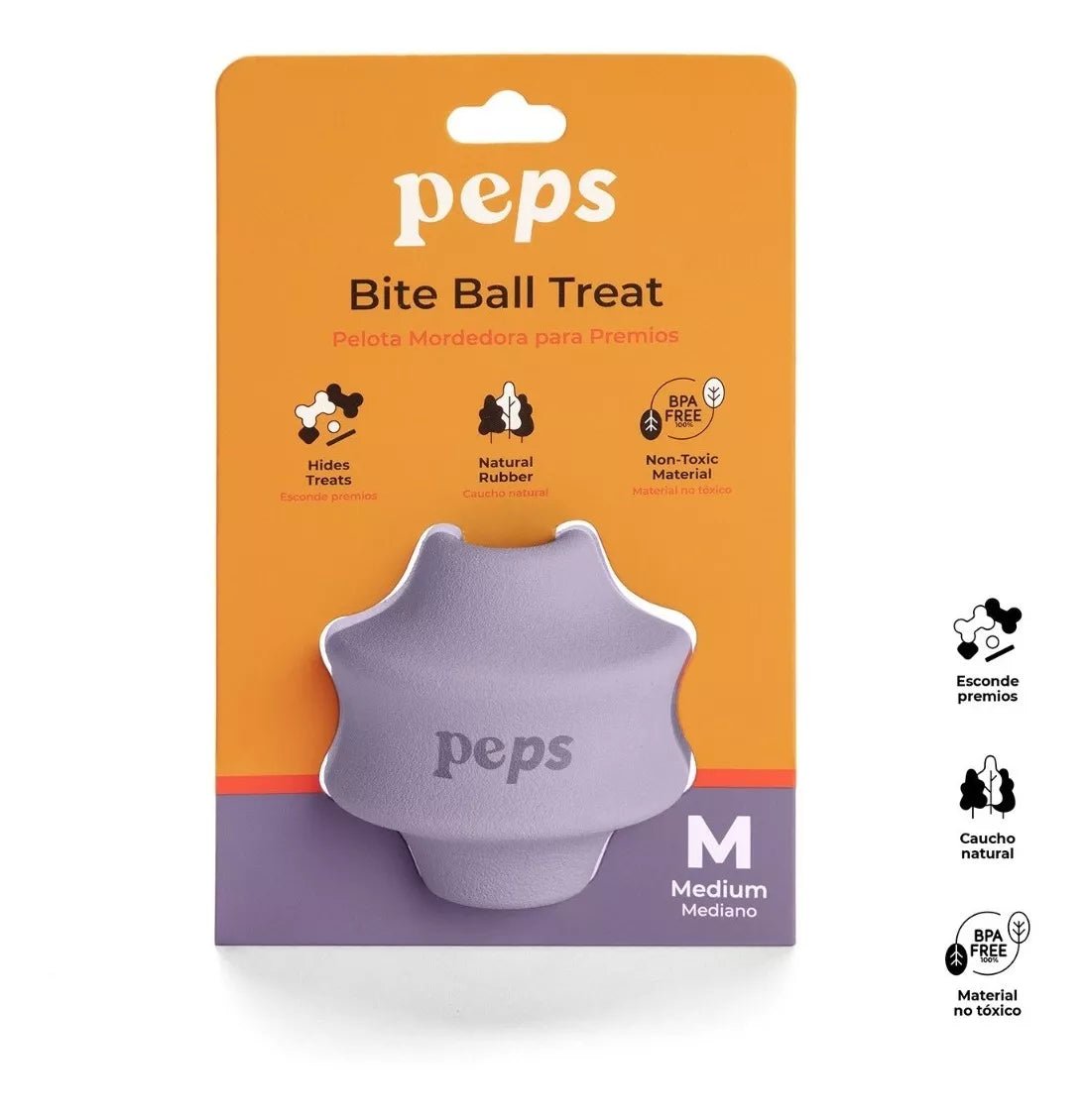 Juguete Para Perro Interactivo Rellenable M - Peps - Saldos A Huevo