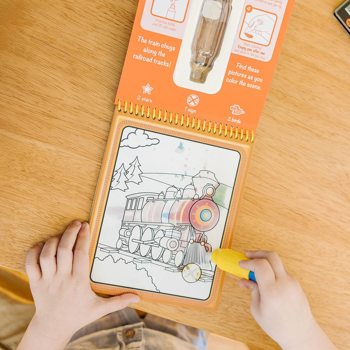 Libro para colorear interactivo Water Wow! Vehicles - Melissa & Doug - Saldos A Huevo
