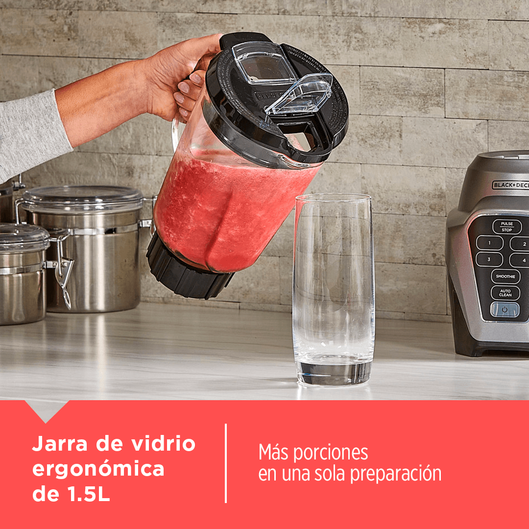 Licuadora Digital 700W potencia, BL0976-1MDLA - Black+Decker