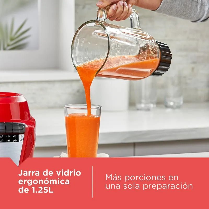 Licuadora Ice Crush roja BL0876-1RDLA - Black+Decker en oferta outlet Colombia saldos a huevo