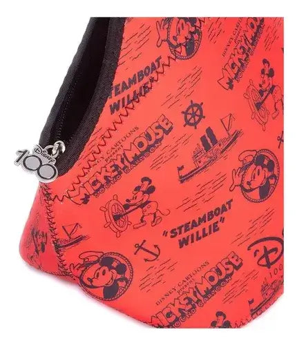 Lonchera Térmica Mickey Mouse ROJA 100 años en oferta outlet Colombia saldos a huevo