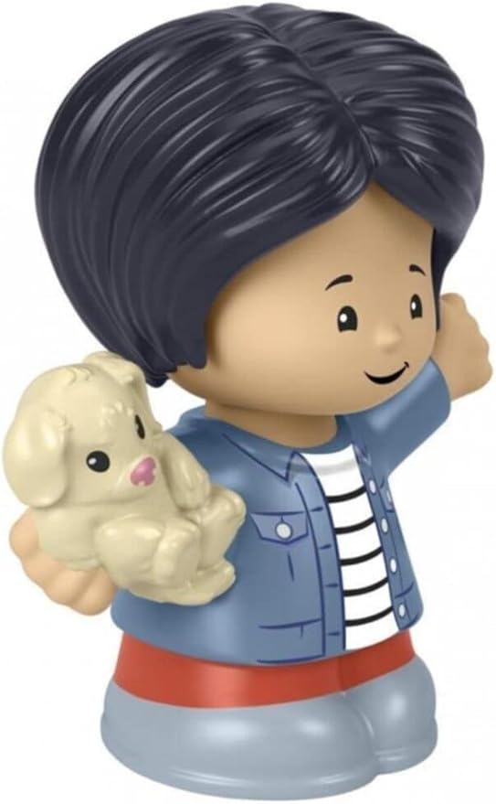 Little People Mamá con Mascota Figura Individual - Fisher Price