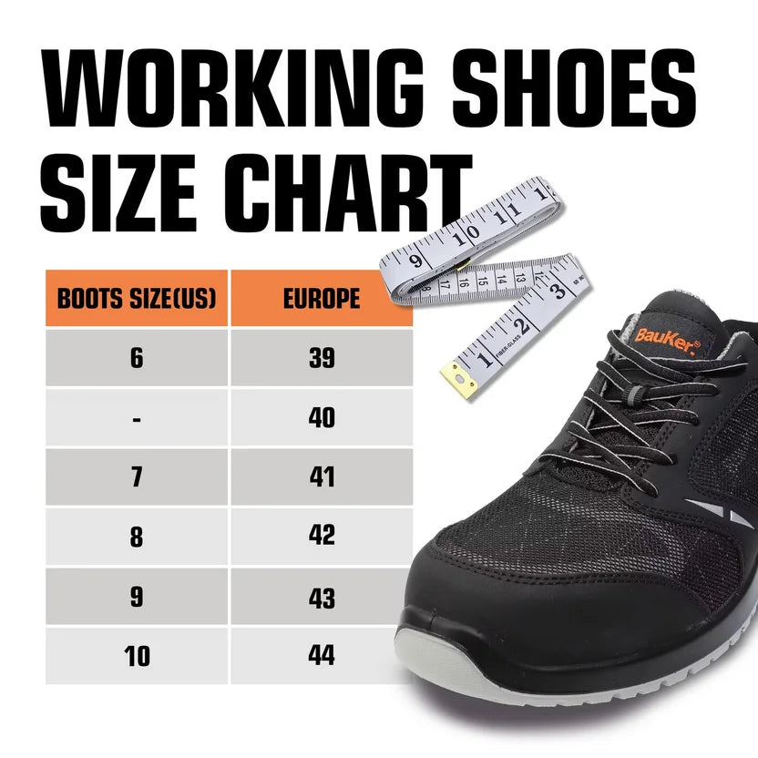 Zapatos de trabajo Fastback - Bauker