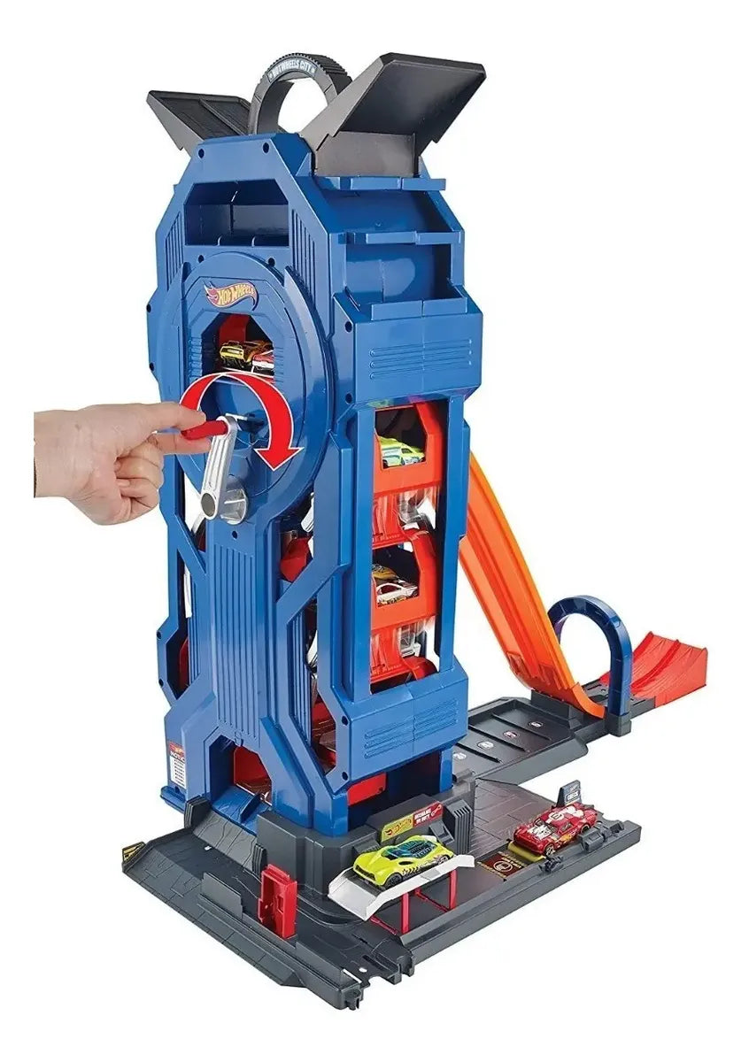 Pista Hot Wheels Mega Garage Giratorio – Mattel