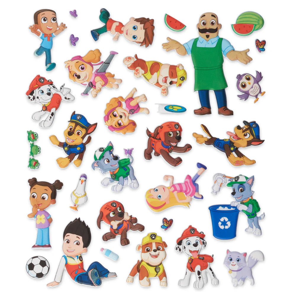 Melissa & Doug libro de stickers reutilizables esponjosos Paw Patrol - Saldos A Huevo