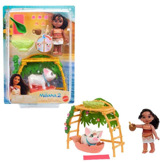 Moana 2 Simea & Pua Bathtime Fun Playset - Mattel Disney en oferta outlet Colombia saldos a huevo