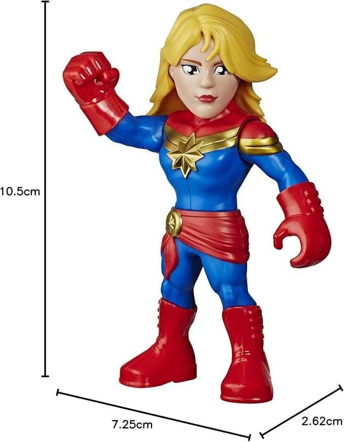 Muñeca Captain Marvel Super Hero Adventures Hasbro - Saldos A Huevo