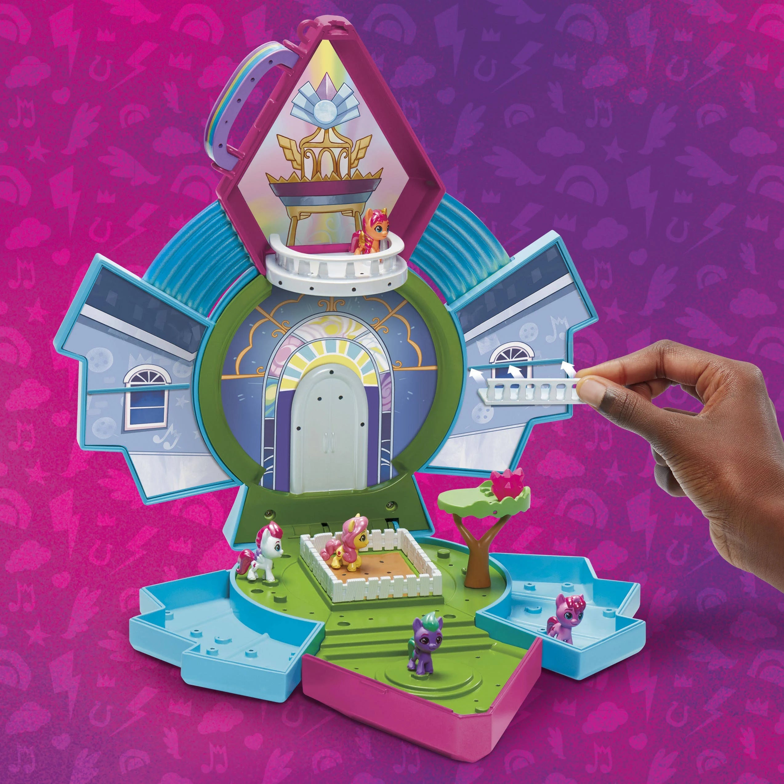 My Little Pony Mini World Magic Mini Casa de Cristal - Hasbro en oferta outlet Colombia saldos a huevo