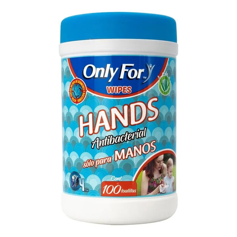 Pañitos Húmedos Only For para manos x 100 und - Saldos A Huevo