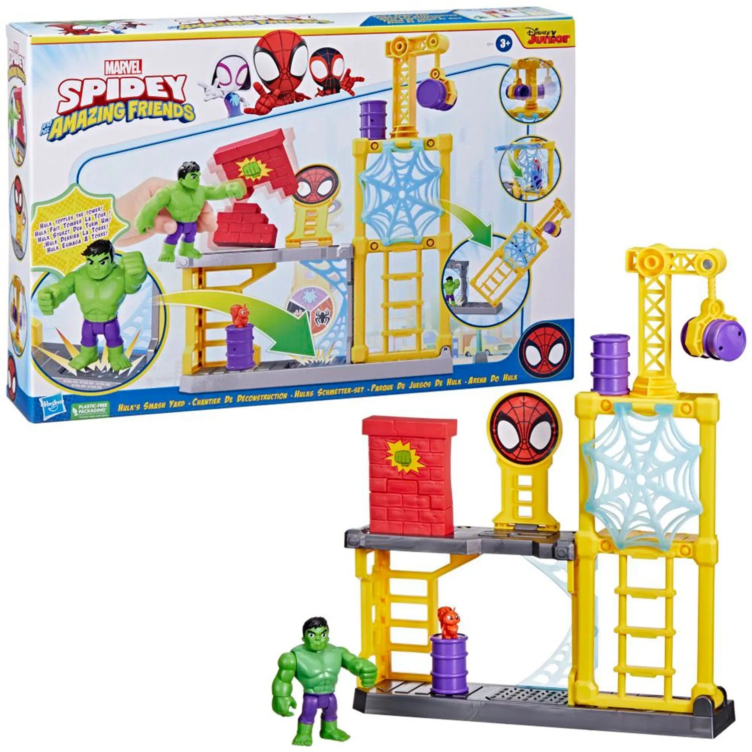 Spidey y sus increíbles amigos - Parque de Juegos de Hulk Hasbro