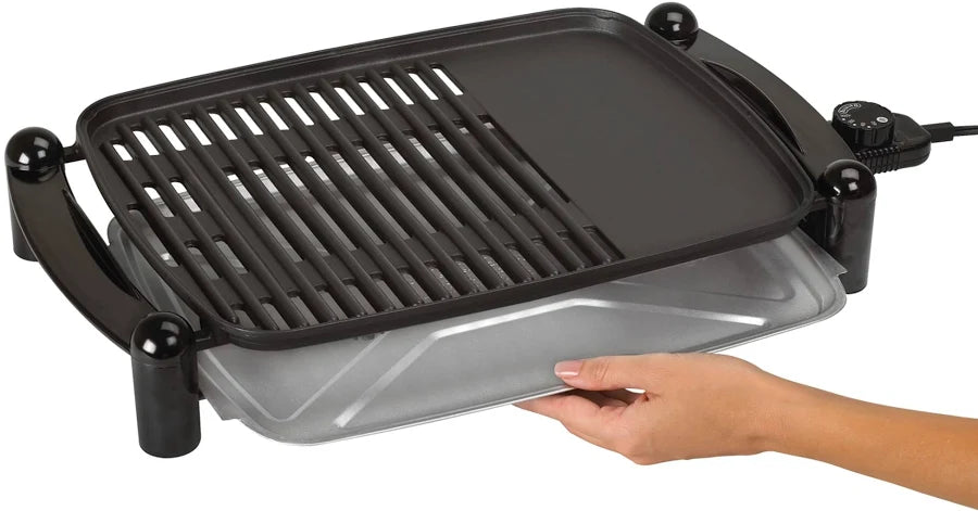 Parrilla y Plancha Eléctrica Sizzlelean - Black+Decker