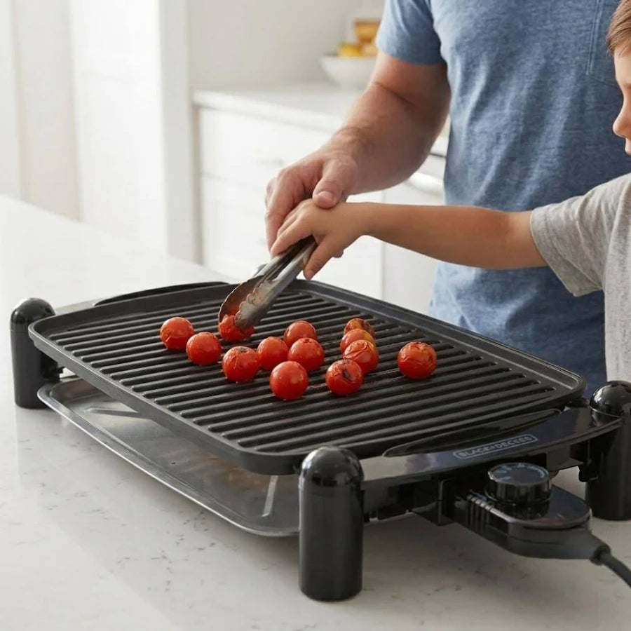 Parrilla y Plancha Eléctrica Sizzlelean - Black+Decker