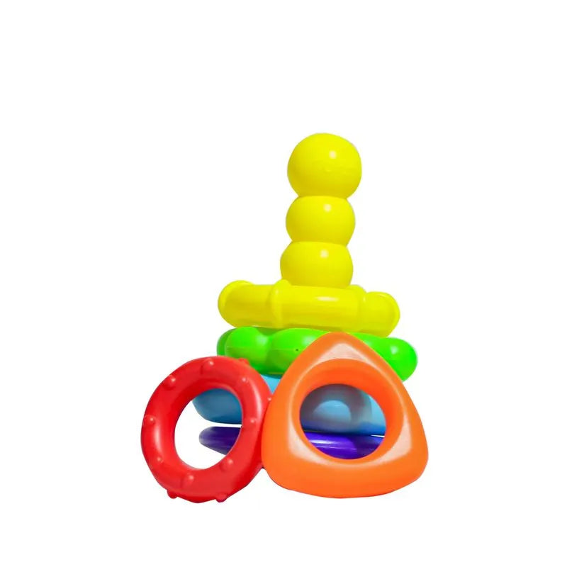 Pirámide Encajable Didáctica Toy Logic en oferta outlet Colombia saldos a huevo