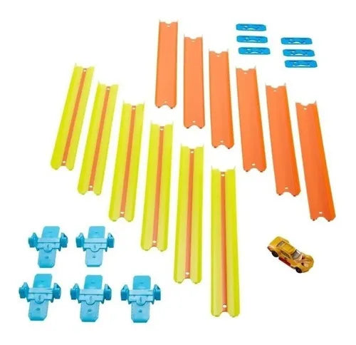 Hot Wheels Track Builder - Paquete de Pista Plegable en oferta outlet Colombia saldos a huevo
