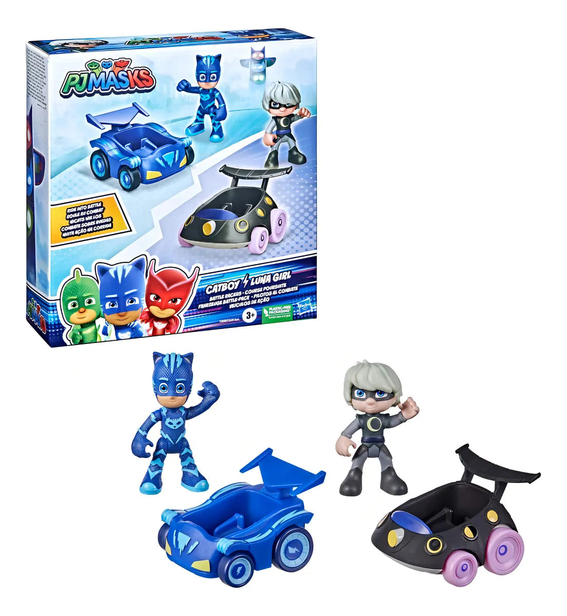 PJ Masks Catboy vs Luna Girl Racers en oferta outlet Colombia saldos a huevo