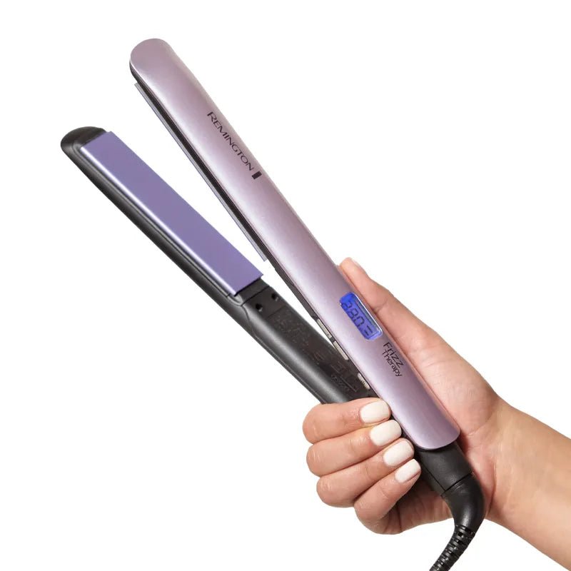 Plancha Alisadora Frizz Cabello en Ambientes Húmedos S8510 - Remington - Saldos A Huevo