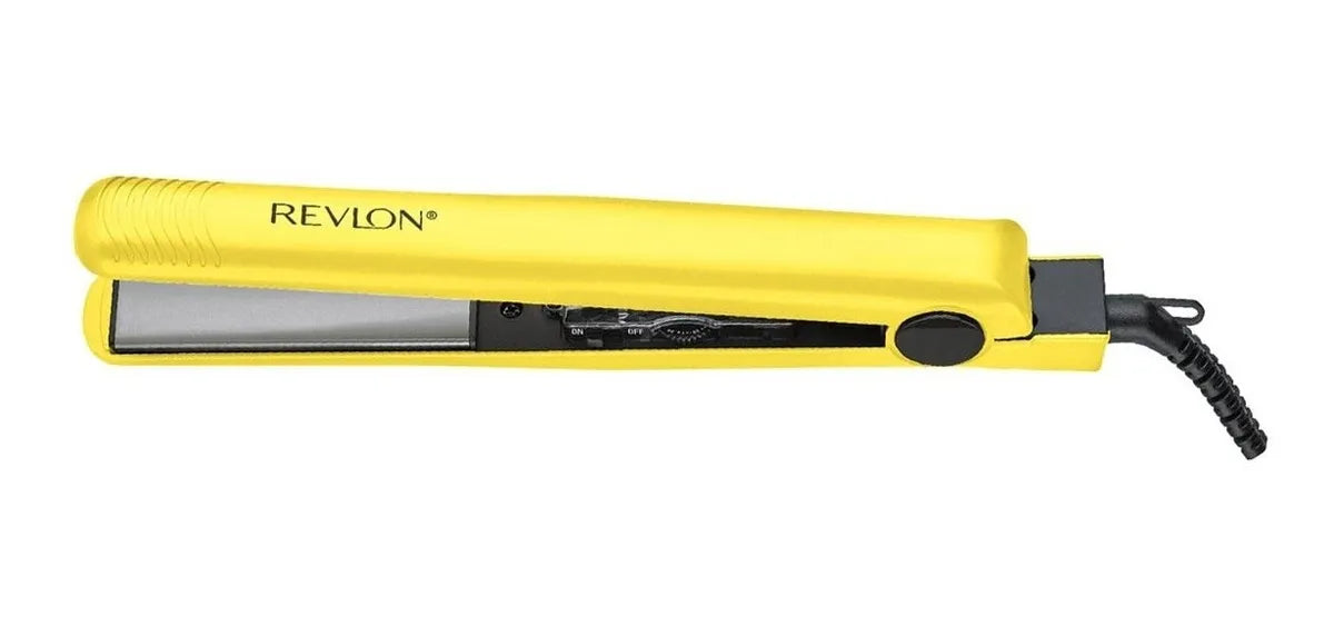 Plancha para Cabello Amarilla - Revlon en oferta Saldos a Huevo