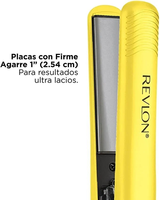 Plancha para Cabello Amarilla - Revlon en oferta outlet Colombia saldos a huevo