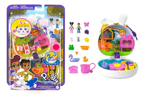 Estuche Conejo De Jardín de Flores (HKV36) - Polly Pocket en oferta outlet Colombia saldos a huevo