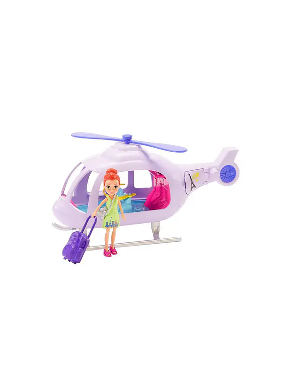 Polly Pocket Helicóptero de Vacaciones – Mattel
