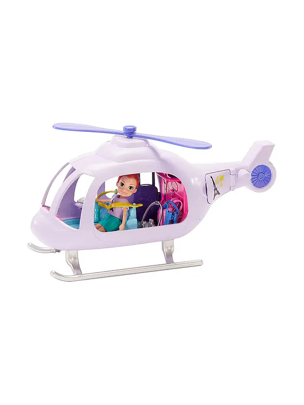 Polly Pocket Helicóptero de Vacaciones – Mattel