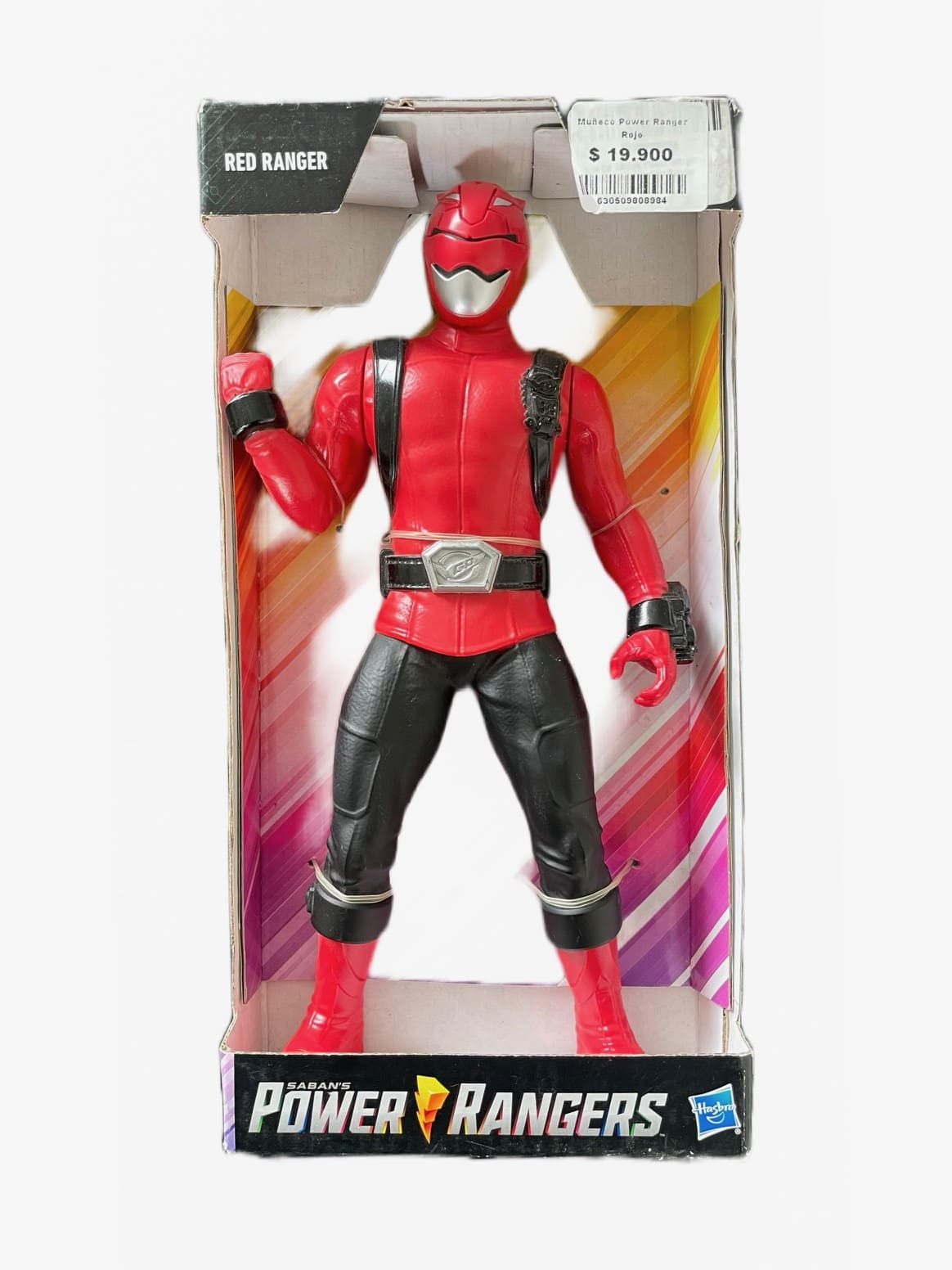 Power Ranger Basico Rojo Hasbro - Saldos A Huevo