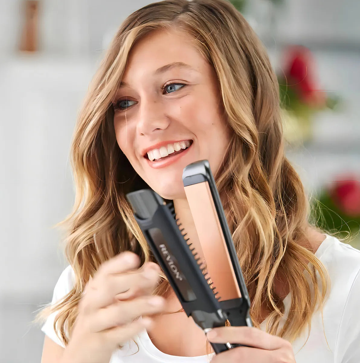 Plancha de Cabello Copper Smooth - Revlon en oferta outlet Colombia saldos a huevo