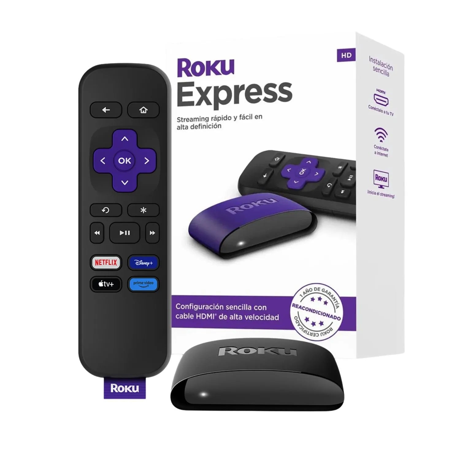 Roku Express HD (Reempacado) en oferta outlet Colombia saldos a huevo