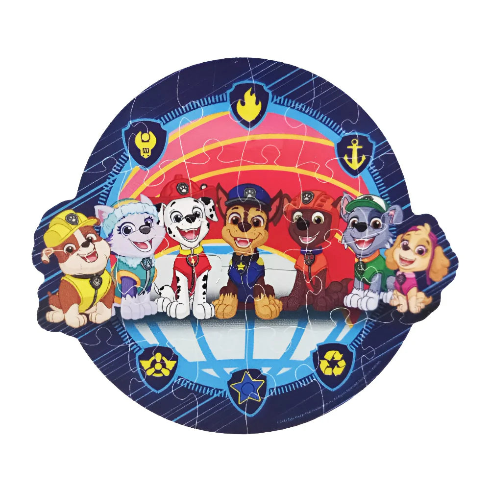 Rompecabezas Forma Paw Patrol