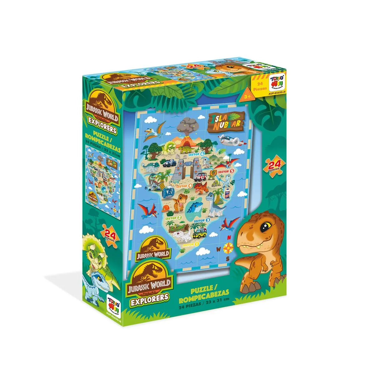 Rompecabezas Jurassic World Explorers de 24 Piezas – Toyng en oferta outlet Colombia saldos a huevo
