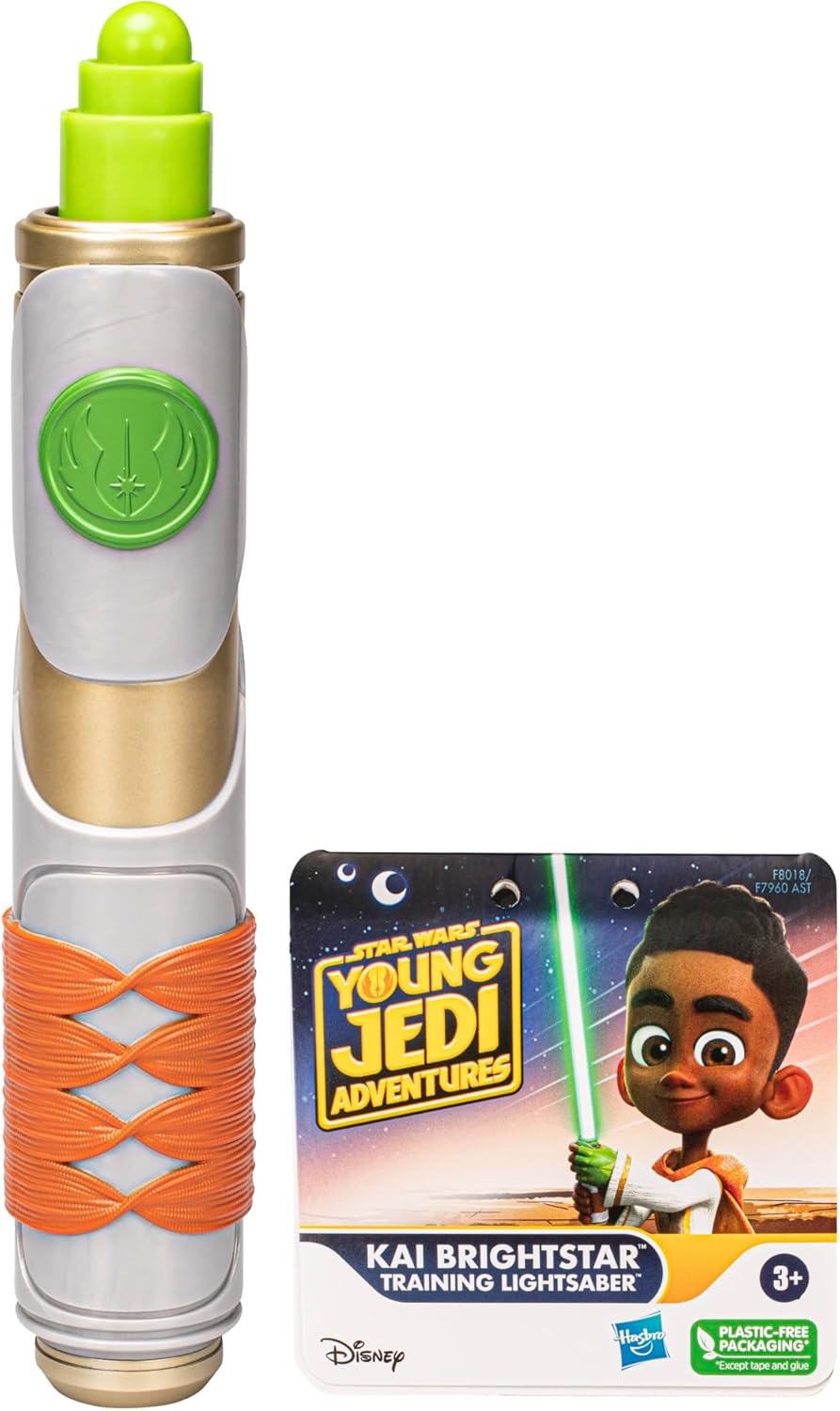 Sable de luz extensible verde Star Wars Young Jedi Adventures Kai Brightstar , en oferta outlet Colombia saldos a huevo