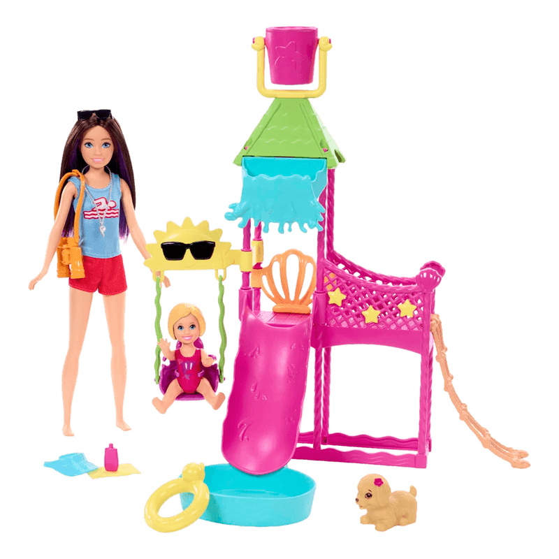 Set Barbie Skipper Parque Acuático - Barbie - Saldos A Huevo