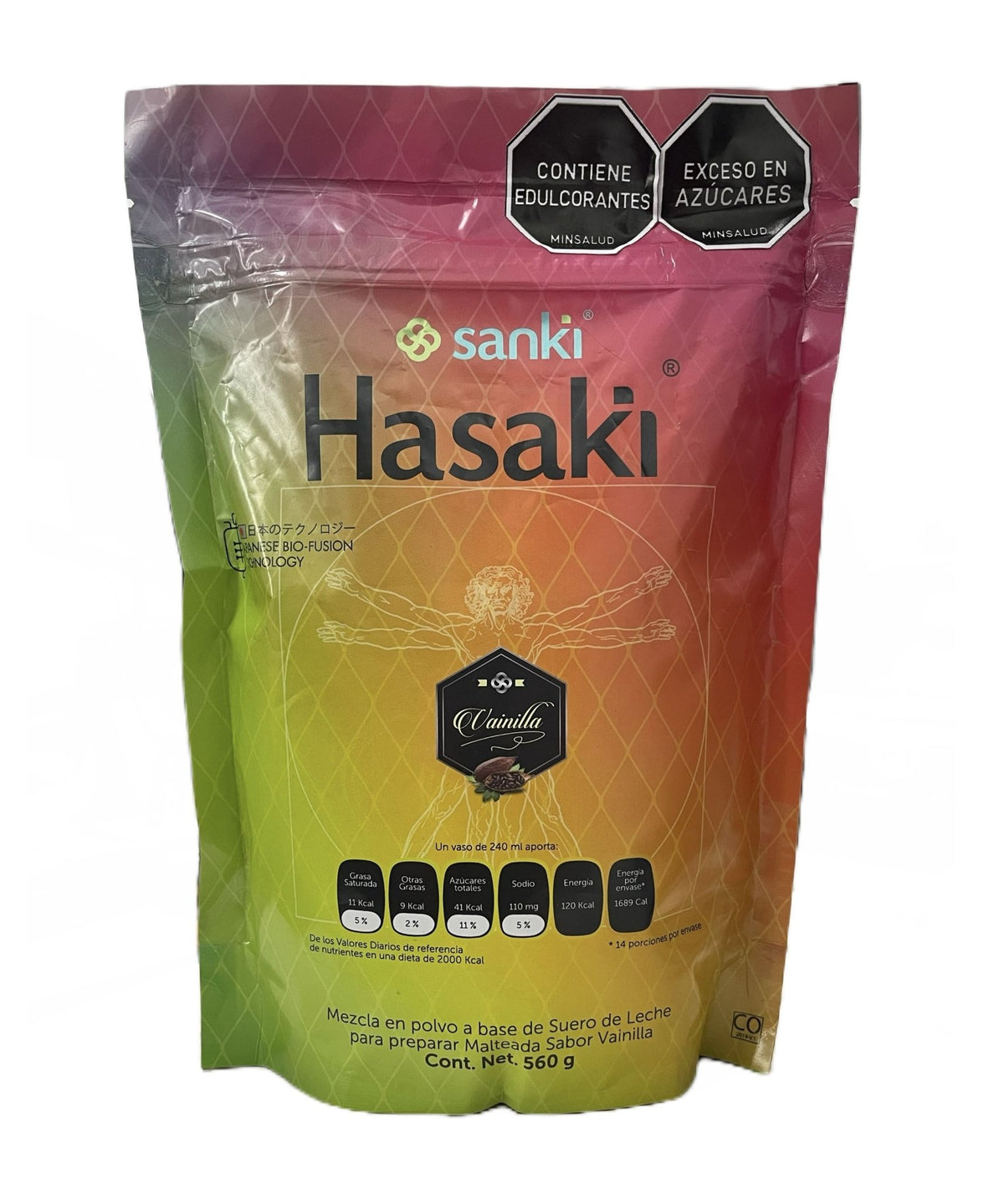 Sanki Hasaki Vainilla 560gr - Saldos A Huevo