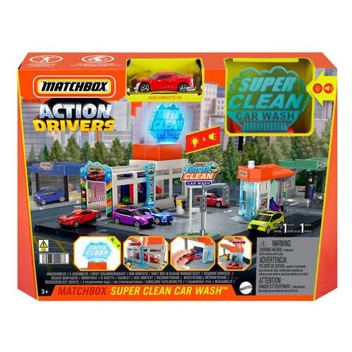 Set de Acción Super Autolavado - Matchbox - Saldos A Huevo
