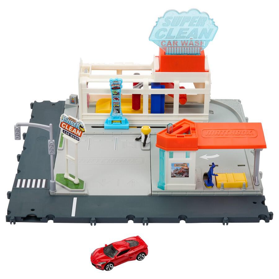 Set de Acción Super Autolavado - Matchbox - Saldos A Huevo