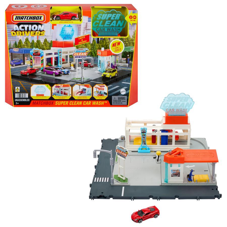 Set de Acción Super Autolavado - Matchbox - Saldos A Huevo