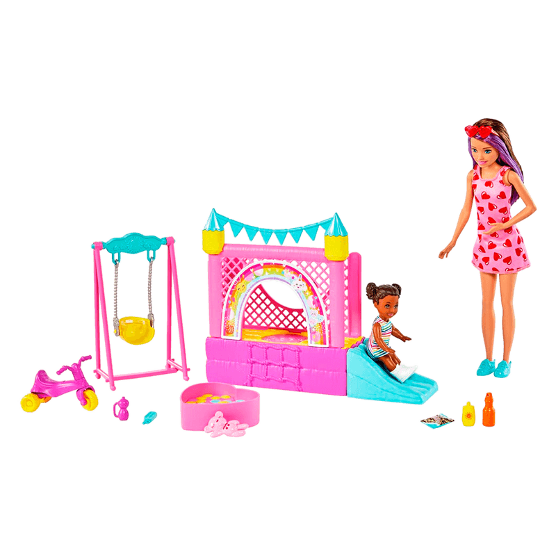 Set Skipper Babysitter Parque de Juegos - Barbie - Saldos A Huevo