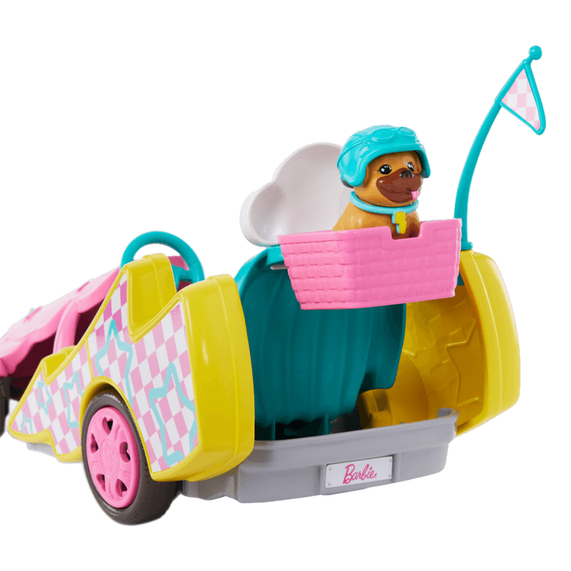 Set Vehículo para Muñeca Stacie al Rescate Go-Kart - Barbie en oferta outlet Colombia saldos a huevo