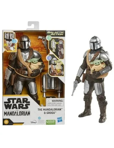 Star Wars Galactic Action The Mandalorian & Grogu - Figuras electrónicas interactivas en oferta outlet Colombia saldos a huevo