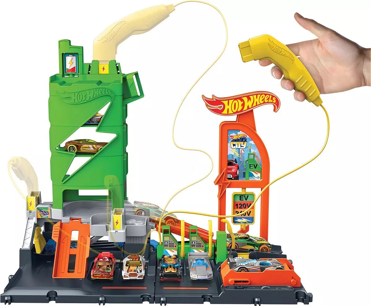 Súper Estación Gasolinera - Hot Wheels - Saldos A Huevo