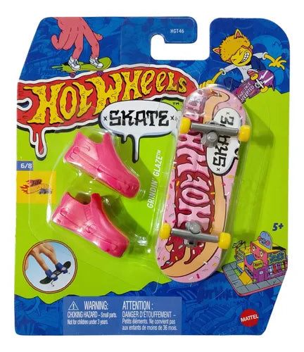 Hot Wheels Skate Surtido – Fingerboard + Zapatillas