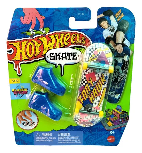 Hot Wheels Skate Surtido – Fingerboard + Zapatillas